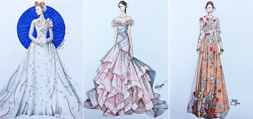 从构思到呈现 三步打造绝美时装画服饰